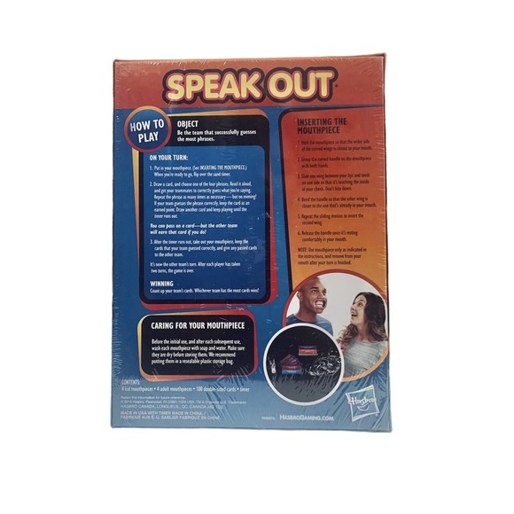 Hasbro Gaming - Speak Out - Picture 2 of 2